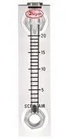 FLOWMETER, 2 TO 20SCFH, 100PSI