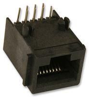 MOD CONN, R/A RJ45 JACK, 8P8C, 1PORT, TH