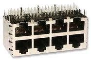 MOD CONN, R/A JACK, 8P8C, TH