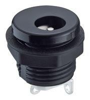 DC BARREL JACK, 0.5A/12VDC, CHASSIS