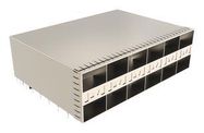 CONN CAGE, SFP, 2PORT, PRESS-FIT