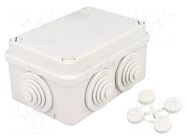 Enclosure: junction box; X: 79mm; Y: 114mm; Z: 57mm; wall mount; IP55 ABB