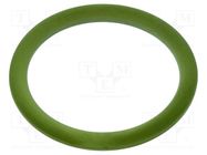 O-ring gasket; FKM; Thk: 1.8mm; Øint: 17mm; M20; green; -40÷200°C 