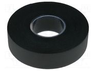 Tape: self-amalgamating; black; 25mm; L: 10m; Thk: 0.5mm; -40÷100°C SCAPA