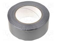 Tape: duct; W: 50mm; L: 50m; Thk: 0.155mm; silver; caoutchouc; 0÷60°C SCAPA