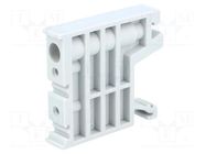 Holder; grey; polyamide; 10mm; TS35 POKÓJ