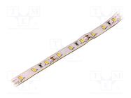 LED tape; white warm; 2835; LED/m: 60; 10mm; 120°; 14.4W/m; 12VDC OPTOFLASH