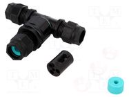 Connector: AC supply; TH390; 5÷13.5mm; 4mm2; 250V; ways: 3; IP68 TECHNO