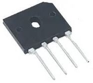 BRIDGE RECTIFIER, 200V, 6A, GBU