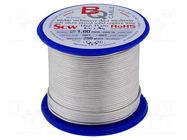 Silver plated copper wires; 1mm; 250g; Cu,silver plated; 36m BQ CABLE
