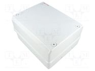 Enclosure: multipurpose; X: 220mm; Y: 275mm; Z: 140mm; polycarbonate ABB