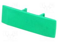 Protection; green; Width: 10mm; polyamide; -25÷120°C; UL94V-0 POKÓJ