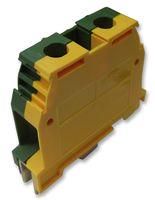 TERMINAL BLOCK, DIN RAIL, 6POS