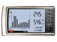 Thermo-hygrometer; -10÷60°C; 0÷100%RH; Accuracy: ±0.4°C; IP30 TESTO