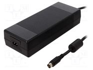 Power supply: switching; 12VDC; 15A; Out: KYCON KPPX-4P; 180W; 90% MEAN WELL