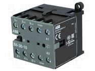 Contactor: 3-pole; NO x3; Auxiliary contacts: NO; 24VAC; 6A; B6 ABB