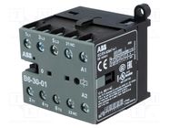 Contactor: 3-pole; NO x3; Auxiliary contacts: NC; 48VAC; 6A; B6 ABB