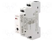 Staircase timer; for DIN rail mounting; 230VAC; SPST-NO; IP20 ZAMEL
