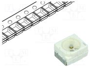 LED; SMD; 1312,PLCC2; green; 2240÷2800mcd; 3.4x3x1.7mm; 120°; 50mA ams OSRAM