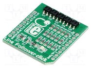 Click board; prototype board; Comp: QRE1113; 3.3VDC,5VDC MIKROE