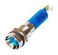 LED PANEL INDICATOR, BLUE, 8MM, 12V