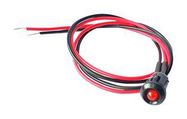 LED PANEL INDICATOR, RED, 6MM, 2VDC