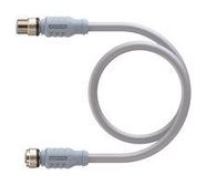 SENSOR CABLE, 5POS, M12 PLUG-RCPT, 1M