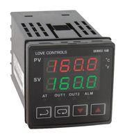 TEMP PROCESS CONTROLLER, 1/16 DIN, 250V