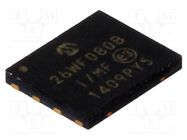 IC: FLASH memory; 4MbFLASH; SDI,SPI,SQI; 104MHz; 1.65÷1.95V; WDFN8 MICROCHIP TECHNOLOGY