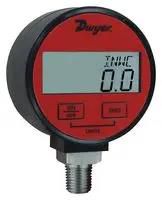 PRESSURE GAUGE, 15PSI, 1/4"MNPT