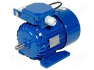 Motor: AC; 1-phase; 0.25kW; 230VAC; 1340rpm; 1.78Nm; IP54; 2.5A; arms 