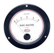 DIAL-TYPE FLOWMETER, RANGE 0-8.5 GPM, 0