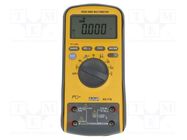 Digital multimeter; USB; LCD; (6600); 3x/s; True RMS; Temp: 0÷40°C AXIOMET