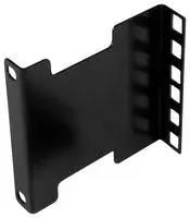 RACK MOUNT ADAPTER KIT, STEEL, BLACK, 2U