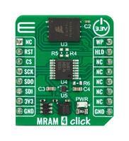 MRAM 4 CLICK ADD-ON BOARD, SPI STT-MRAM