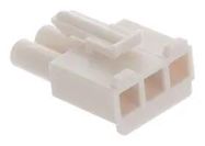 CONNECTOR HOUSING, RCPT, 3POS, 6.7MM