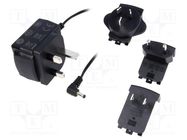 Power supply: switching; mains,plug; 5VDC; 1A; 5W; Plug: EU; PW BRAINBOXES