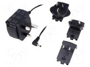 Power supply: switching; mains,plug-in; 5VDC; 1A; 5W; 110x57x70mm BRAINBOXES