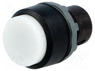 Switch: push-button; 22mm; Stabl.pos: 1; white; none; IP66; KPR2 ABB