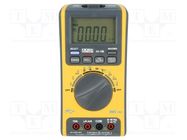 Digital multimeter; USB; LCD; (6000); 3x/s; Temp: -55÷1000°C AXIOMET