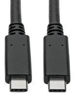 USB CABLE, 3.1 TYPE C-TYPE C PLUG, 0.9M