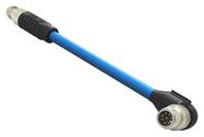 SENSOR CORD, 8P M12 PLUG-R/A PLUG, 5.5M