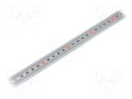 Ruler; figures horizontally arranged,self-adhesive; W: 11mm ELESA+GANTER