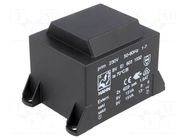 Transformer: encapsulated; 30VA; 230VAC; 9V; 9V; 1667mA; 1667mA; PCB HAHN