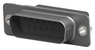 D-SUB HOUSING, PLUG, 15POS, DA