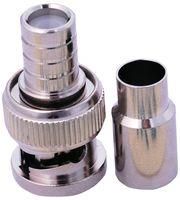 RF/COAXIAL, BNC PLUG, STRAIGHT, 50 OHM, CRIMP