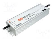 Power supply: switching; for building in,modular; 225W; 15VDC MEAN WELL