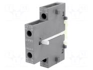 Auxiliary contacts; Leads: screw terminals; side; AF ABB