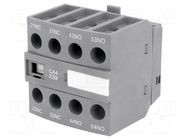 Auxiliary contacts; Leads: screw terminals; front; AF ABB