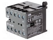 Contactor: 4-pole; NO x4; 220÷240VAC; 7A; B7; screw terminals ABB